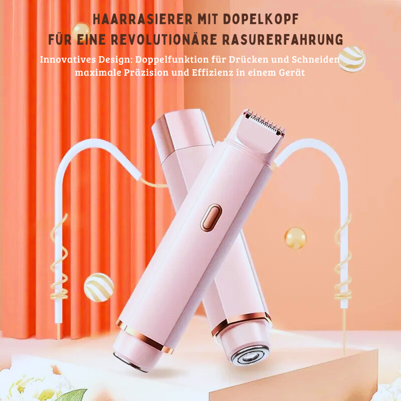"AquaTRim Pro-2-in-1 Damenrasierer - Weil du es dir wert bist.