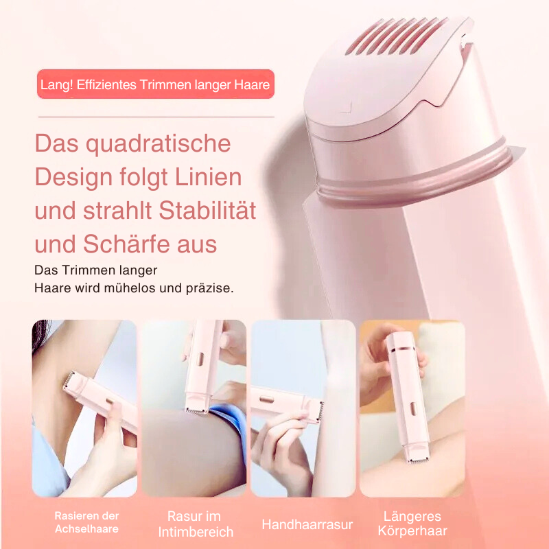 "AquaTRim Pro-2-in-1 Damenrasierer - Weil du es dir wert bist.