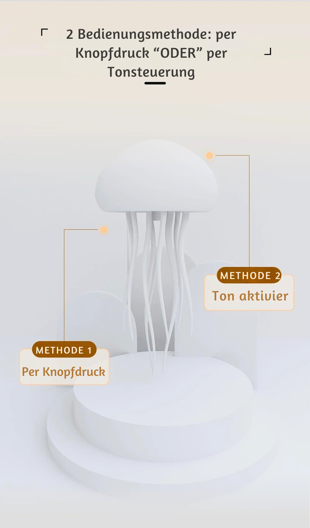 AquaLume Quallenlampe