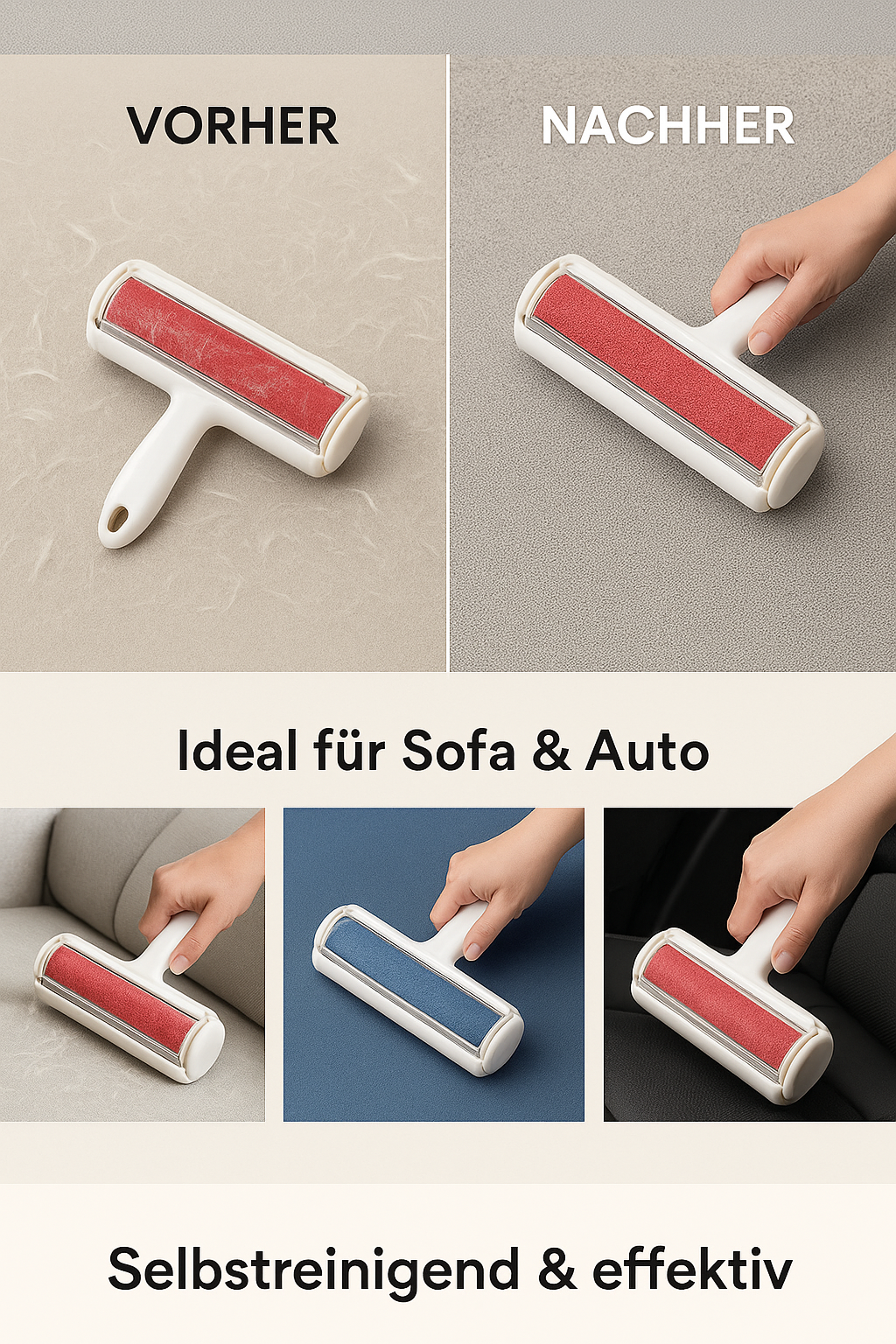 FurSweep Premium Tierhaar-Roller