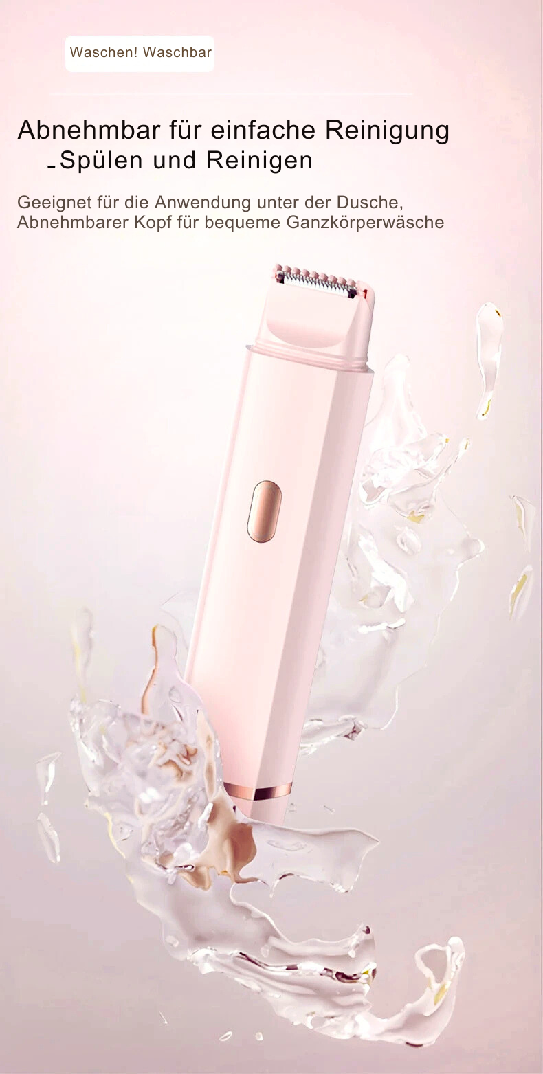 "AquaTRim Pro-2-in-1 Damenrasierer - Weil du es dir wert bist.